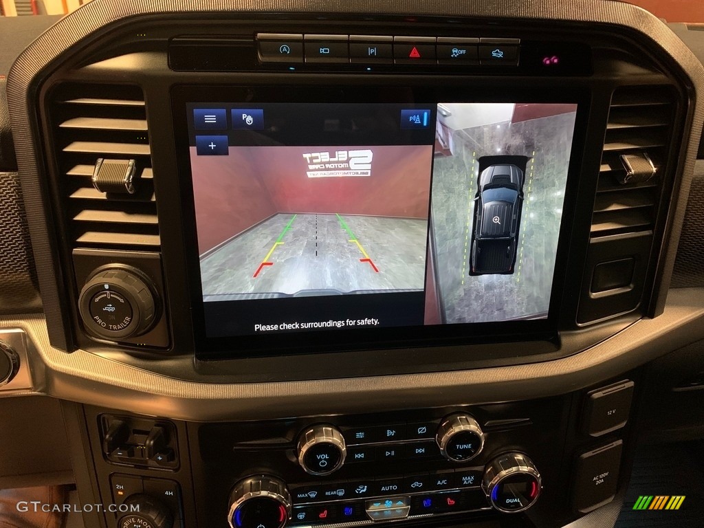 2021 F150 SVT Raptor SuperCrew 4x4 - Antimatter Blue / Raptor Black/Rhapsody Blue photo #15