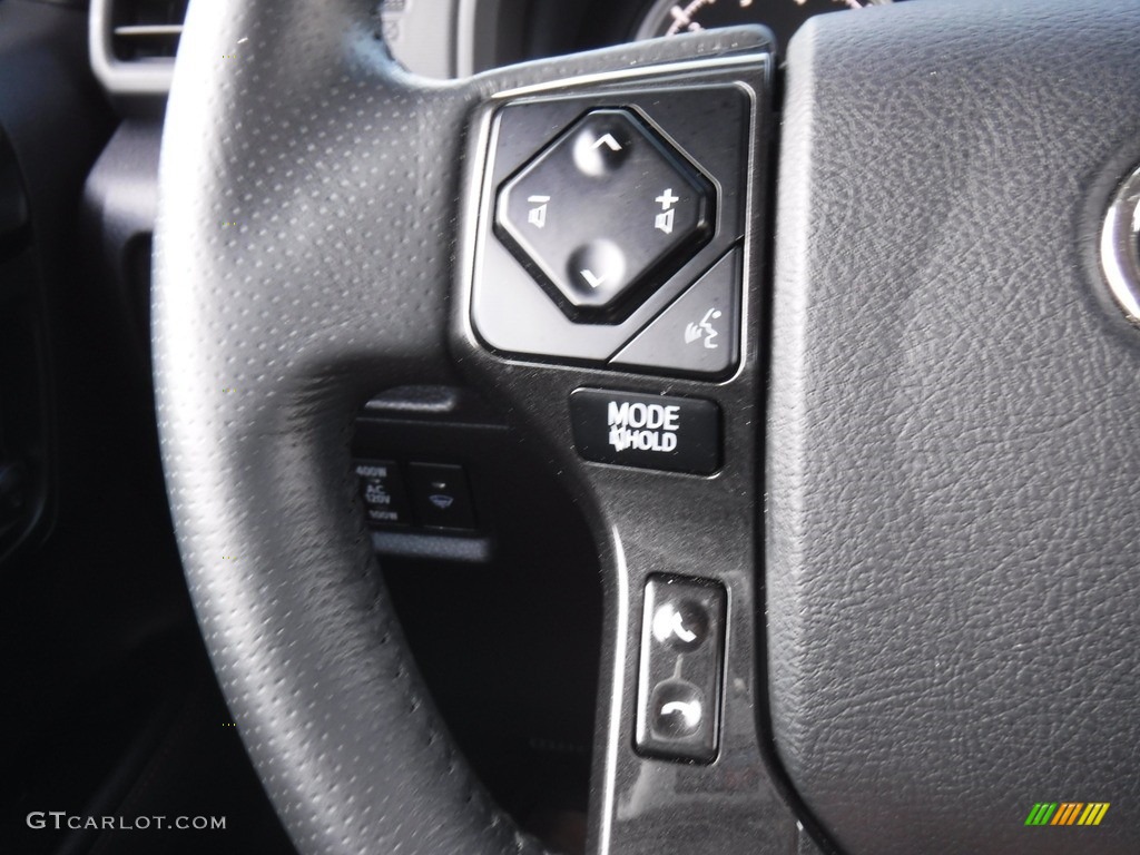 2022 Toyota 4Runner TRD Pro 4x4 Black/Graphite Steering Wheel Photo #146574336