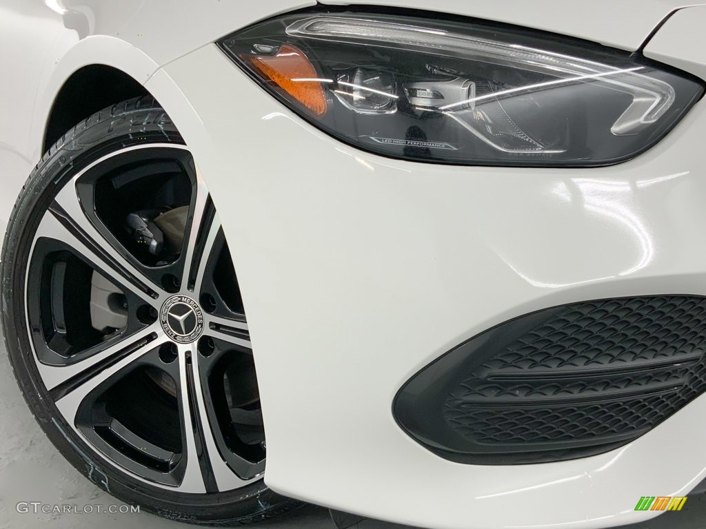 2023 C 300 Sedan - Polar White / Black photo #3