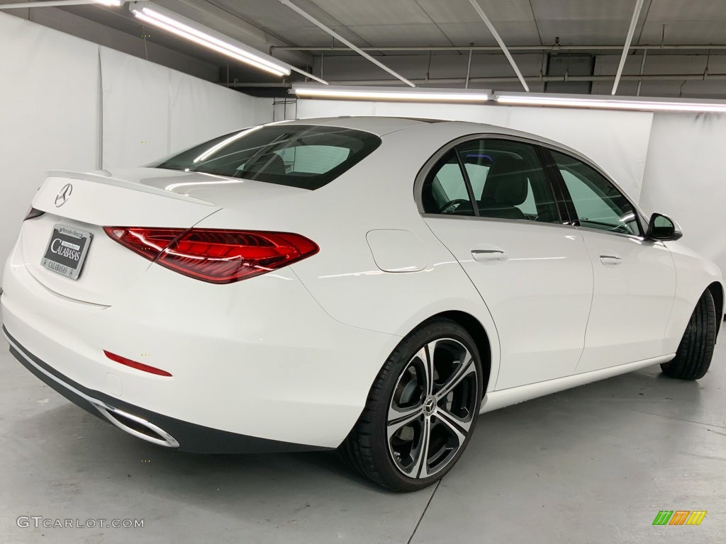 2023 C 300 Sedan - Polar White / Black photo #5