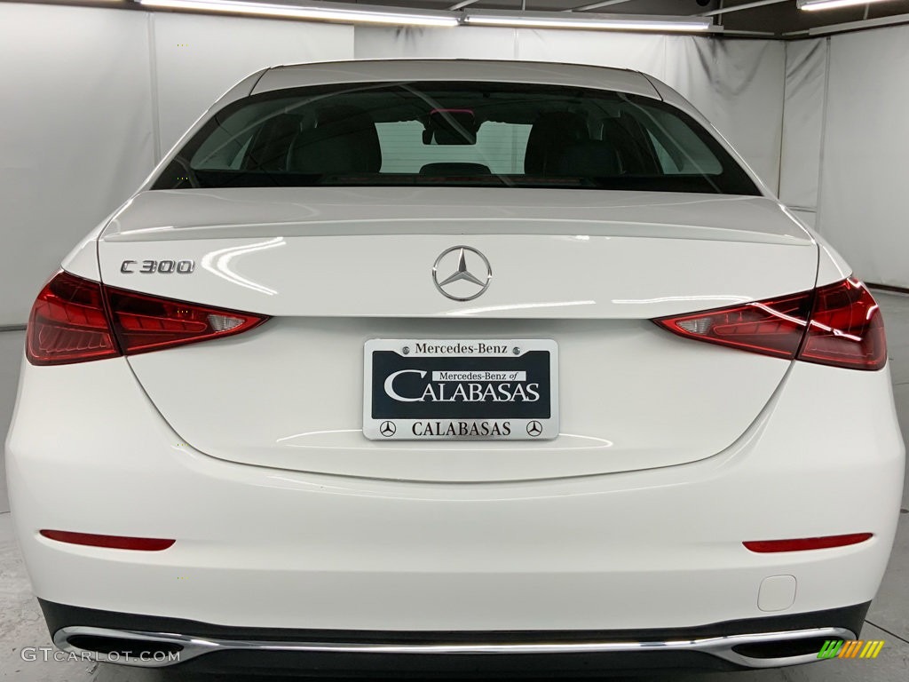 2023 C 300 Sedan - Polar White / Black photo #7