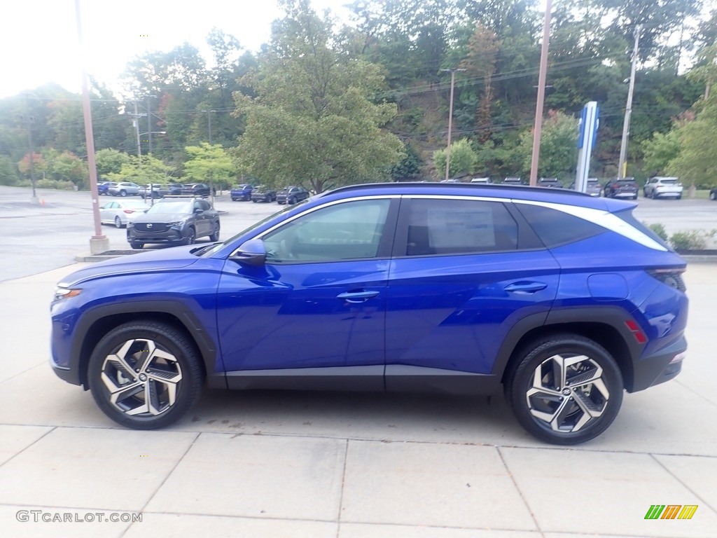 2024 Tucson SEL AWD - Intense Blue / Gray photo #6