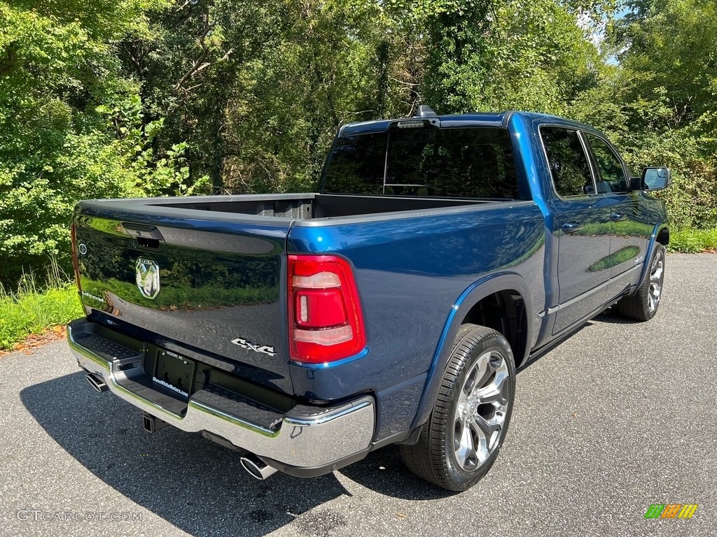 2023 1500 Limited Crew Cab 4x4 - Patriot Blue Pearl / Black photo #6