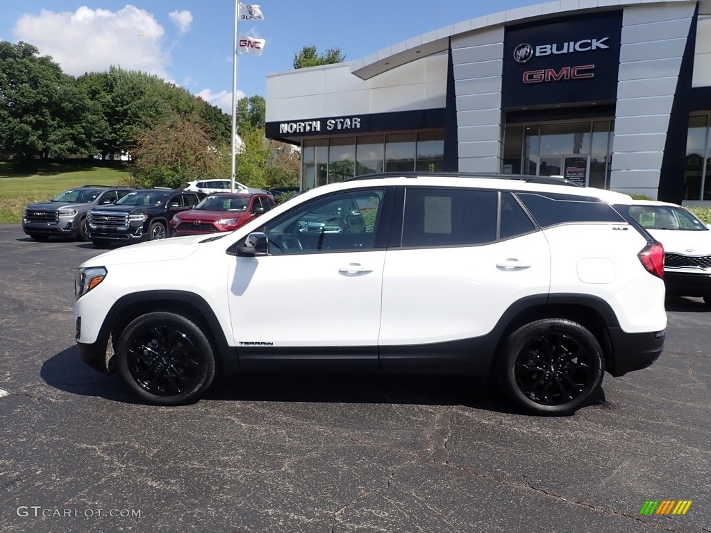 2020 Terrain SLE AWD - Summit White / Jet Black photo #2