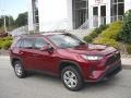 Ruby Flare Pearl 2021 Toyota RAV4 LE AWD