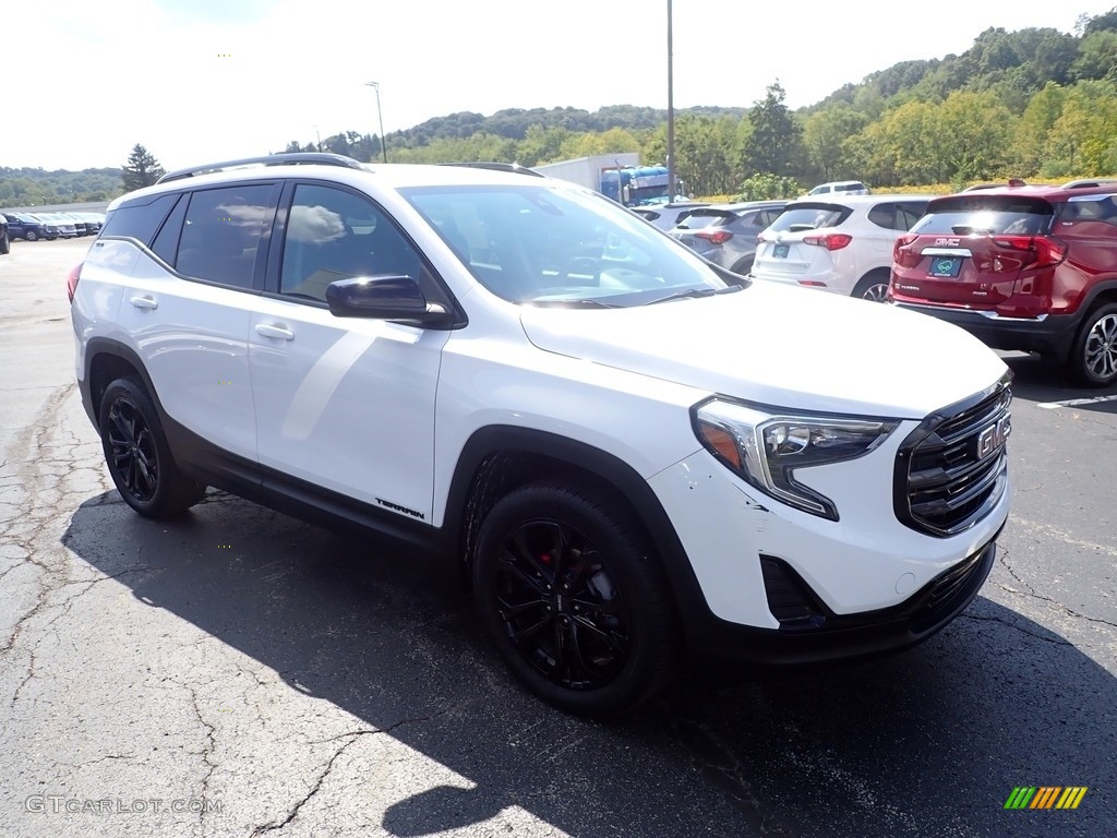 2020 Terrain SLE AWD - Summit White / Jet Black photo #9