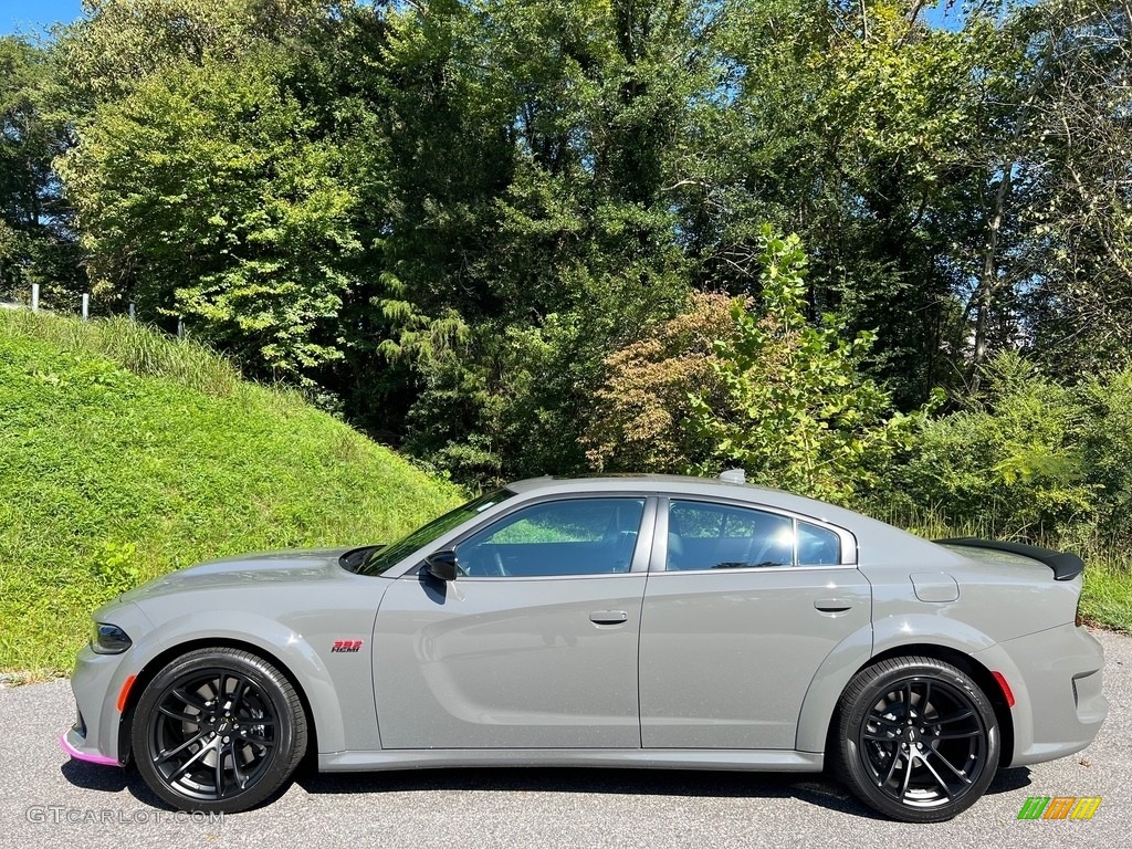2023 Charger Scat Pack Widebody - Destroyer Gray / Black photo #1