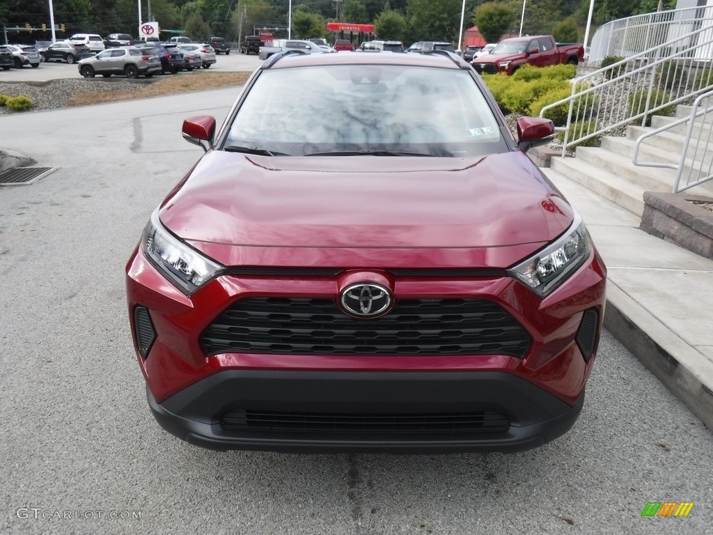 2021 RAV4 LE AWD - Ruby Flare Pearl / Nutmeg photo #11