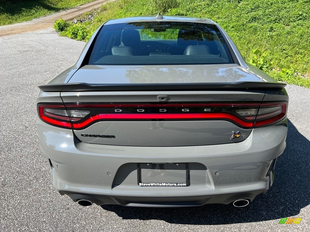 2023 Charger Scat Pack Widebody - Destroyer Gray / Black photo #7