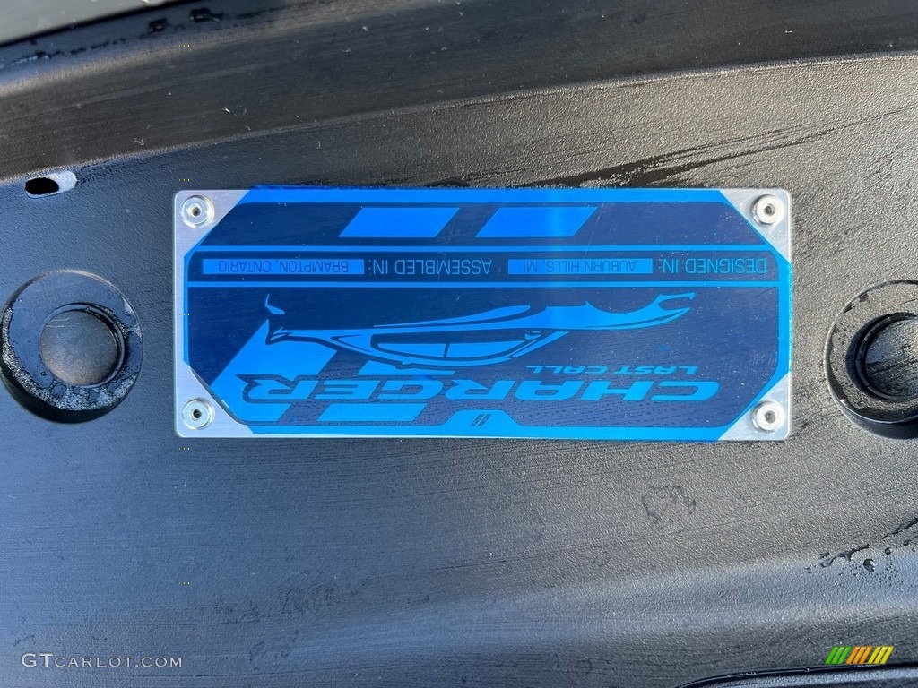 2023 Charger Scat Pack Widebody - Destroyer Gray / Black photo #10