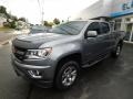 Satin Steel Metallic - Colorado Z71 Crew Cab 4x4 Photo No. 2