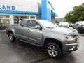 Satin Steel Metallic - Colorado Z71 Crew Cab 4x4 Photo No. 6