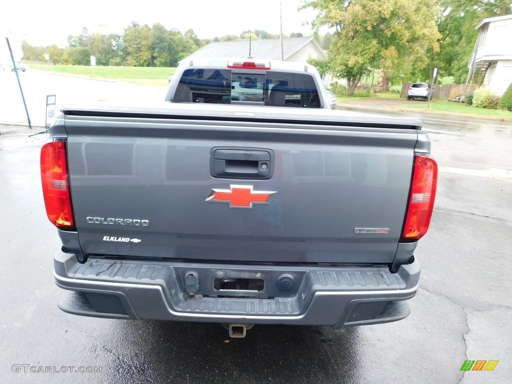 2018 Colorado Z71 Crew Cab 4x4 - Satin Steel Metallic / Jet Black photo #11