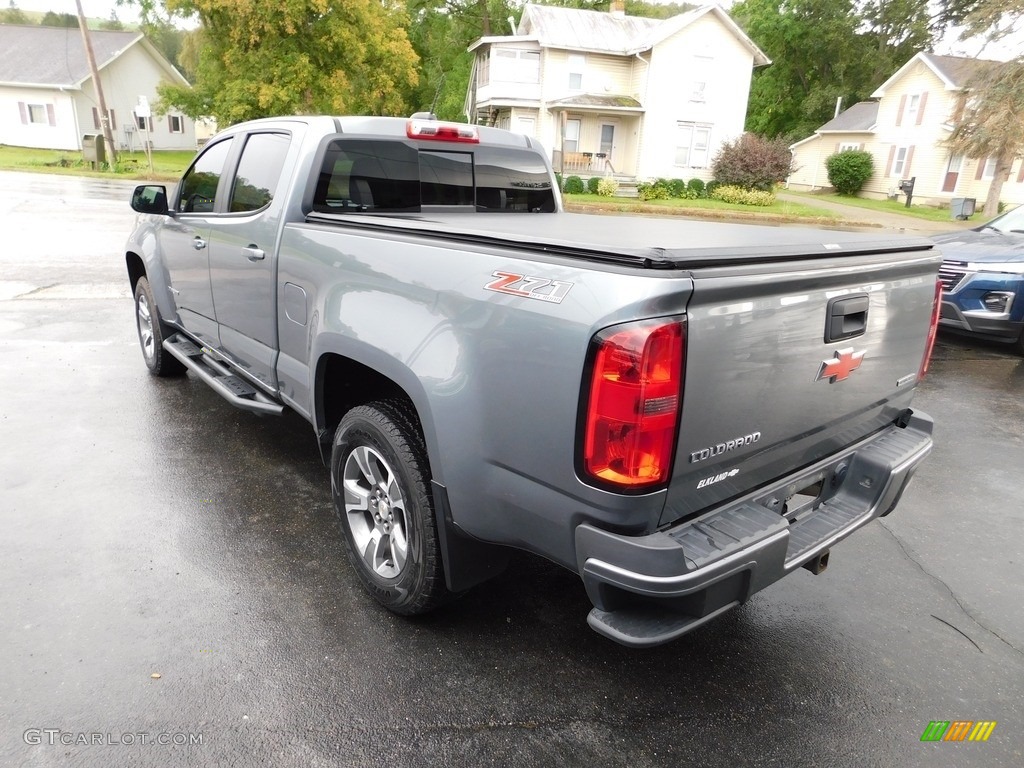 2018 Colorado Z71 Crew Cab 4x4 - Satin Steel Metallic / Jet Black photo #12