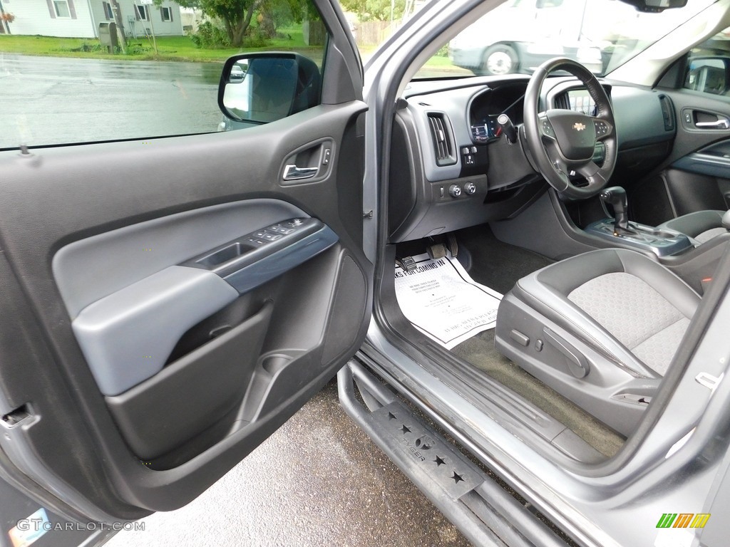 2018 Colorado Z71 Crew Cab 4x4 - Satin Steel Metallic / Jet Black photo #18