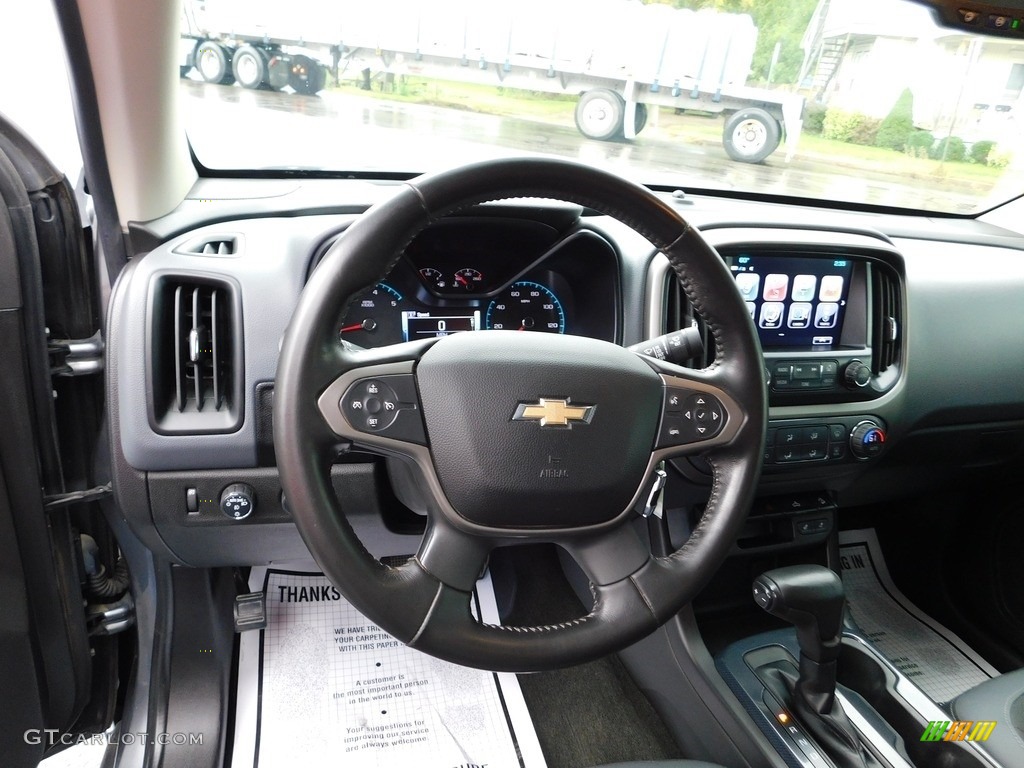 2018 Colorado Z71 Crew Cab 4x4 - Satin Steel Metallic / Jet Black photo #23