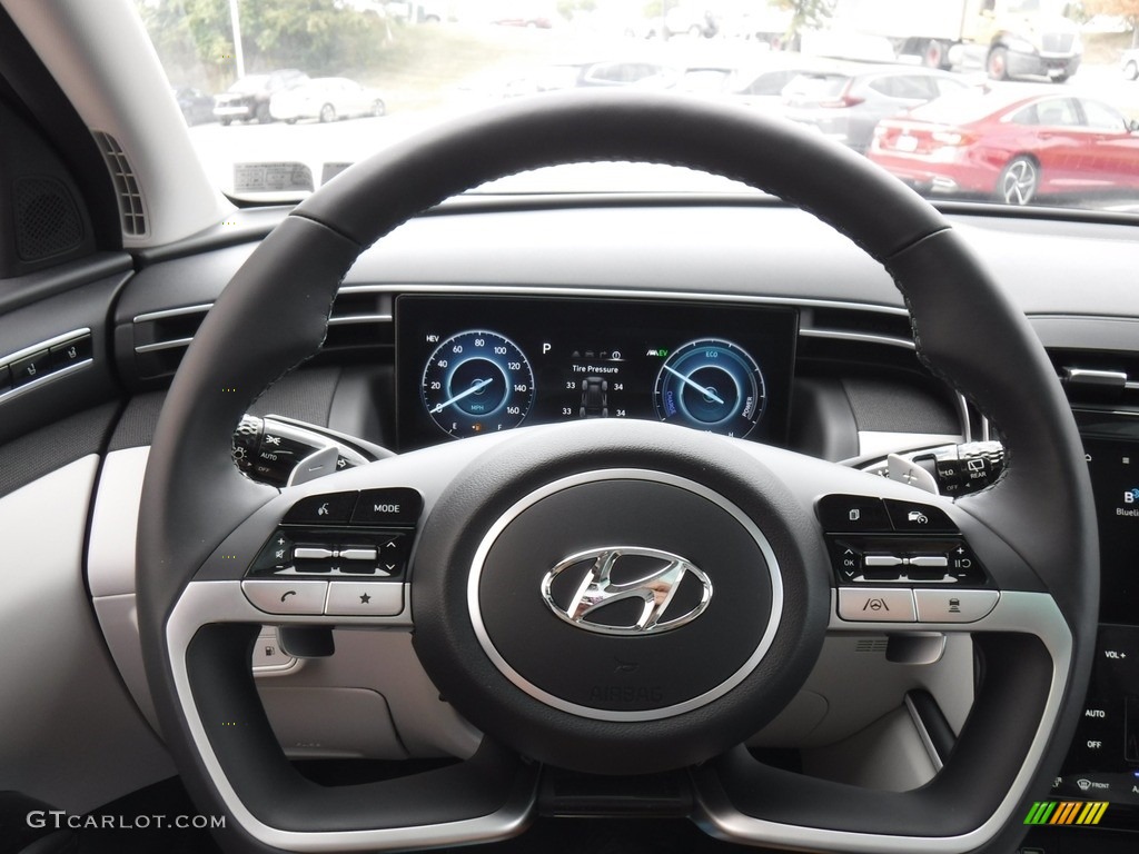 2024 Hyundai Tucson Limited Plug-In Hybrid AWD Gray Steering Wheel Photo #146575998