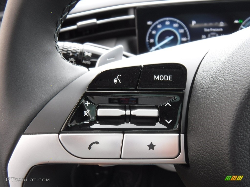 2024 Hyundai Tucson Limited Plug-In Hybrid AWD Gray Steering Wheel Photo #146576016