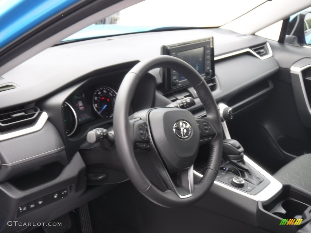 2021 RAV4 XLE AWD Hybrid - Blue Flame / Black photo #21
