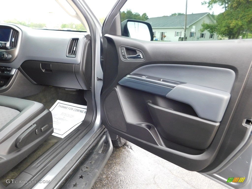 2018 Colorado Z71 Crew Cab 4x4 - Satin Steel Metallic / Jet Black photo #44