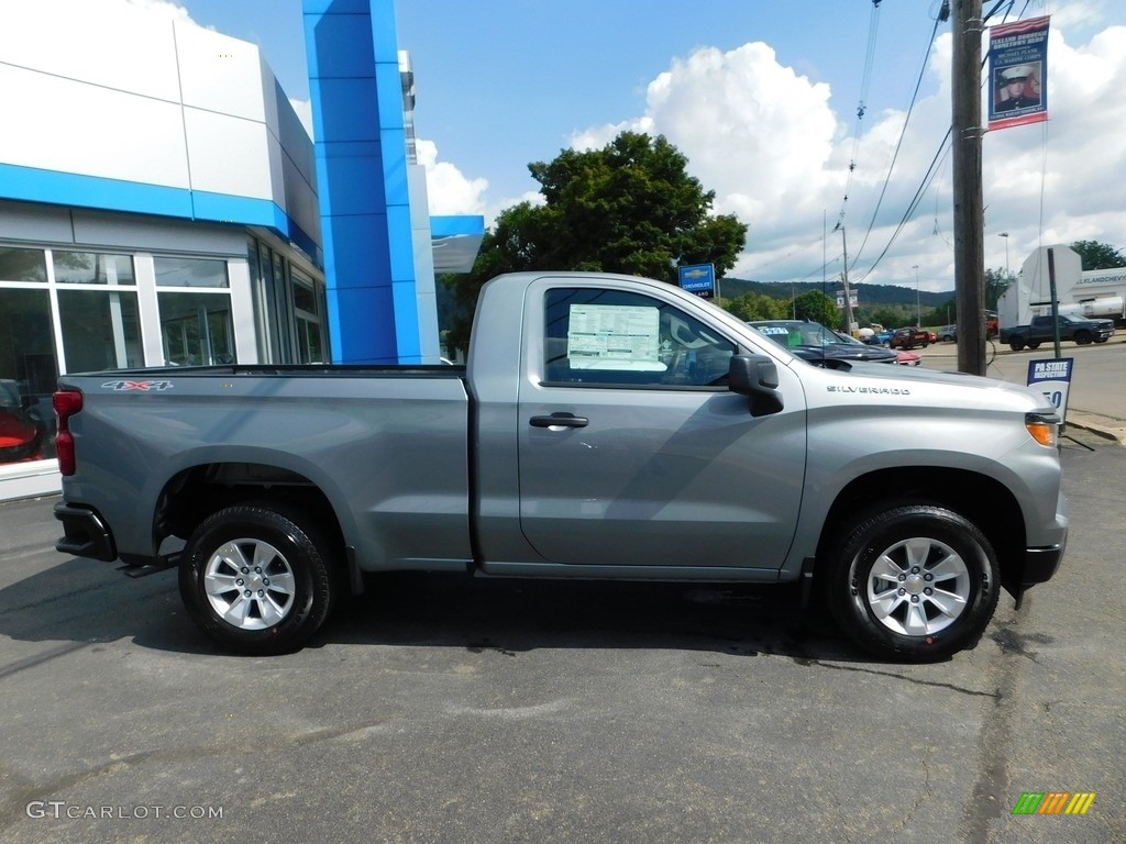 2024 Silverado 1500 WT Regular Cab 4x4 - Sterling Gray Metallic / Jet Black photo #6