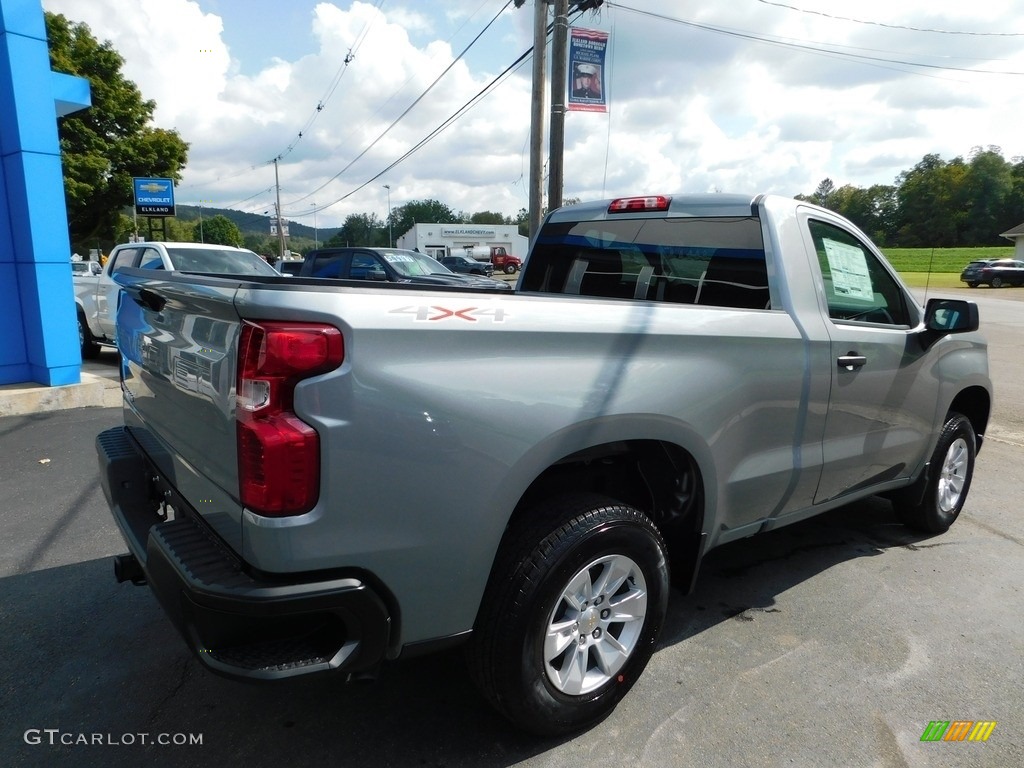 2024 Silverado 1500 WT Regular Cab 4x4 - Sterling Gray Metallic / Jet Black photo #7
