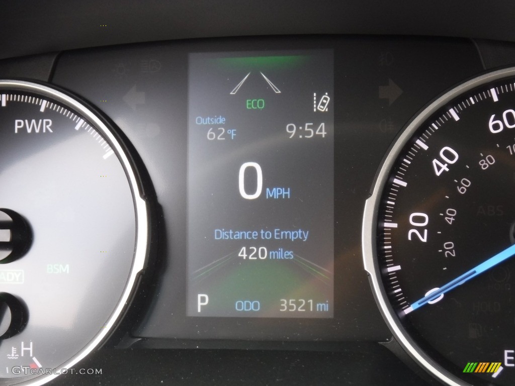2021 RAV4 XLE AWD Hybrid - Blue Flame / Black photo #37