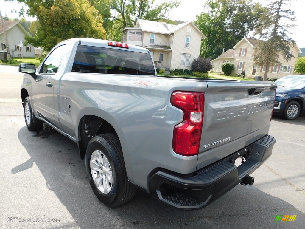 2024 Silverado 1500 WT Regular Cab 4x4 - Sterling Gray Metallic / Jet Black photo #10