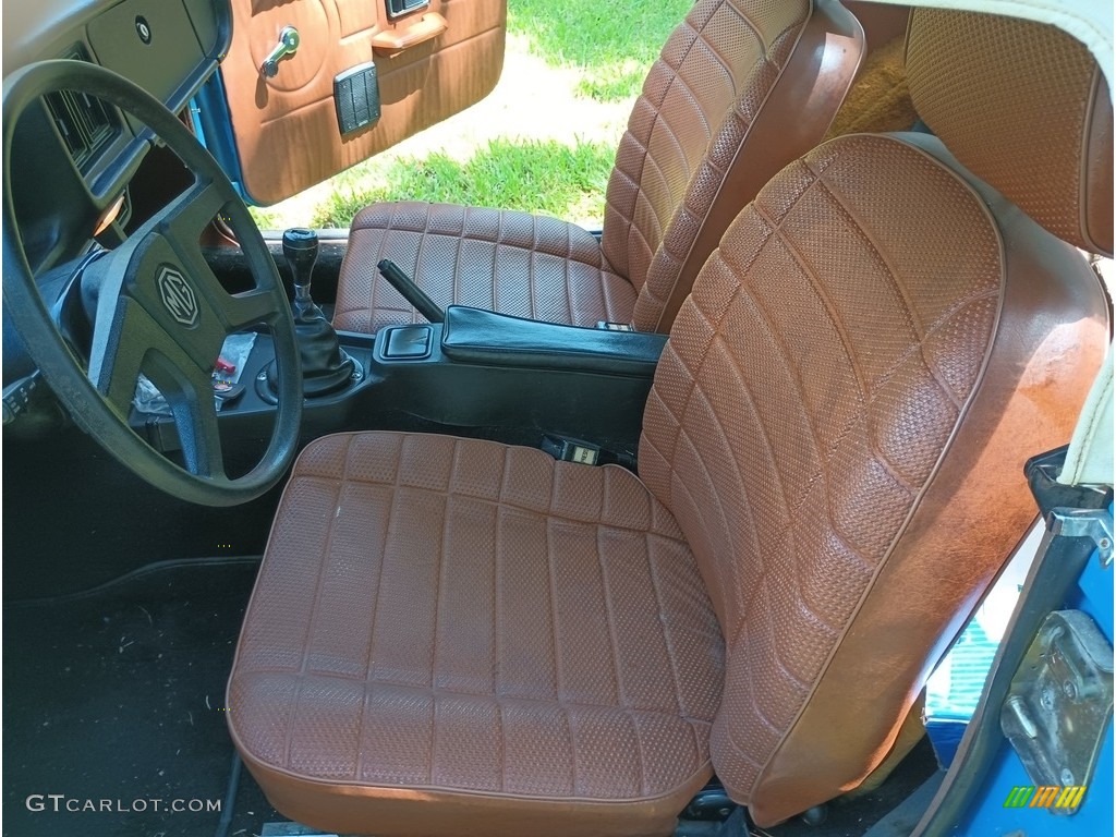 1979 MG MGB Roadster Front Seat Photo #146576555