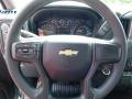 Jet Black 2024 Chevrolet Silverado 1500 WT Regular Cab 4x4 Steering Wheel