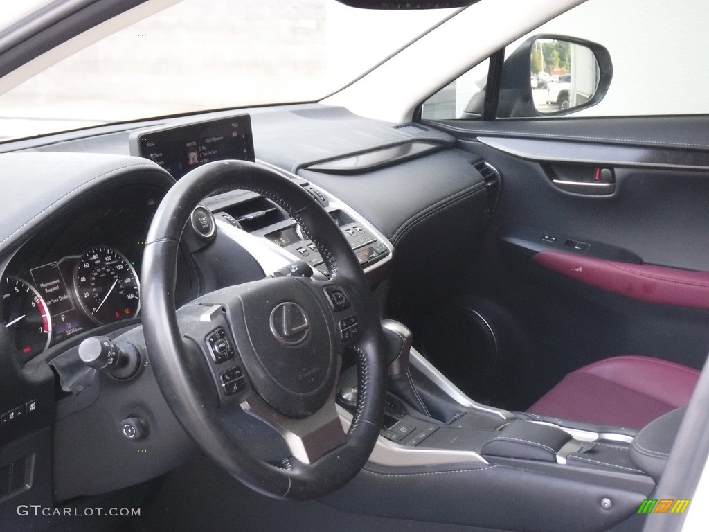 Rioja Red Interior 2021 Lexus NX 300 AWD Photo #146576648