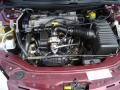 2001 Dark Garnet Red Pearlcoat Chrysler Sebring LX Sedan  photo #34