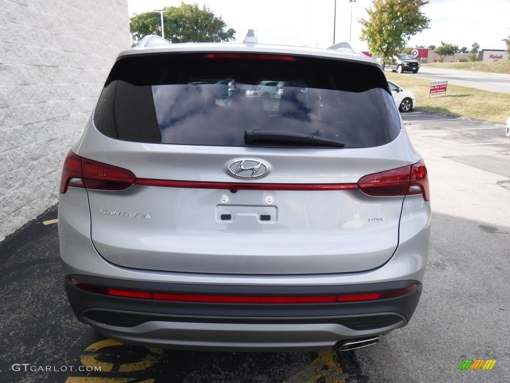 2023 Santa Fe SEL AWD - Shimmering Silver Pearl / Black photo #6