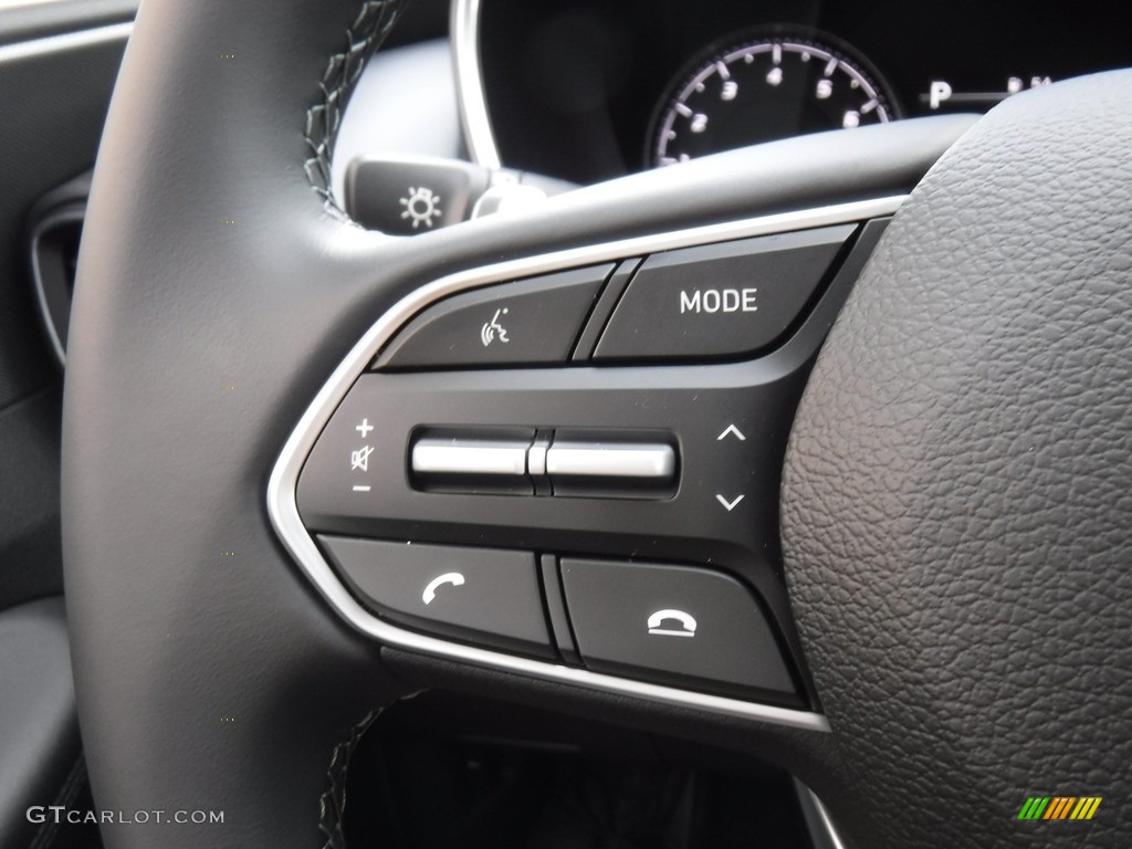 2023 Santa Fe SEL AWD - Shimmering Silver Pearl / Black photo #20