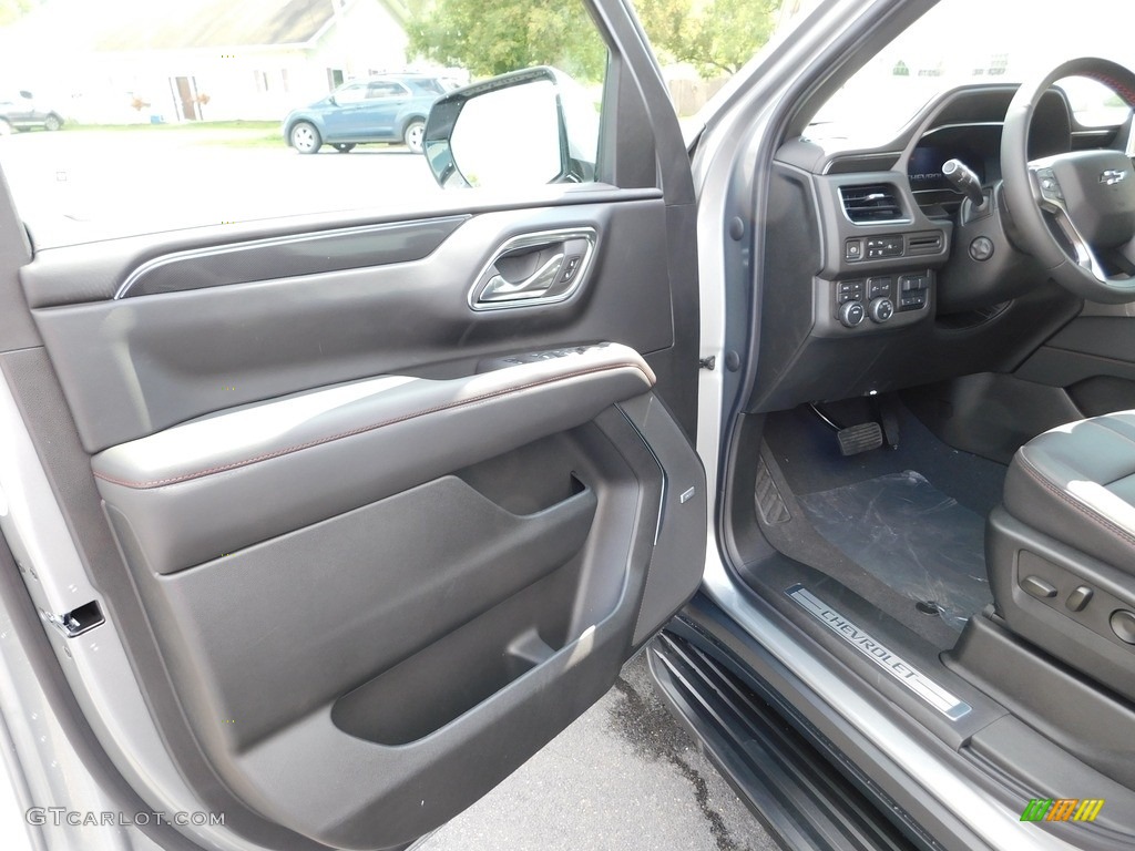 2023 Chevrolet Suburban RST 4WD Jet Black/Victory Red Door Panel Photo #146576973