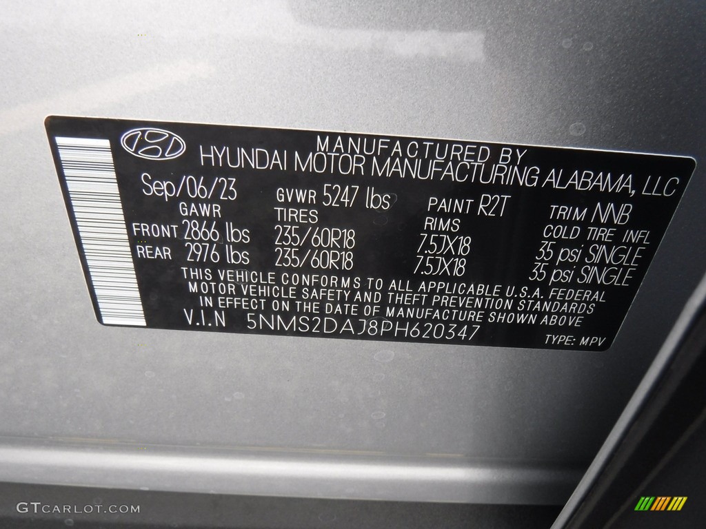 2023 Hyundai Santa Fe SEL AWD R2T Photo #146577017