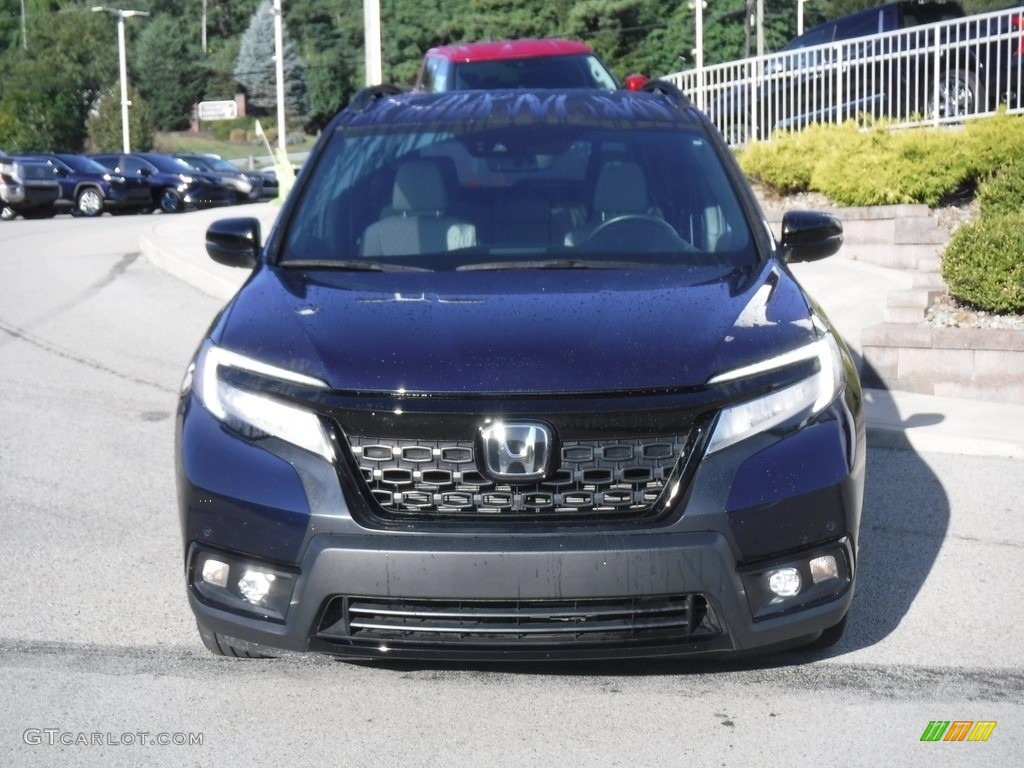 2021 Passport Elite AWD - Obsidian Blue Pearl / Black photo #16