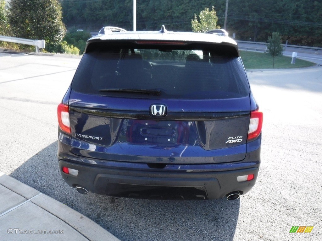 2021 Passport Elite AWD - Obsidian Blue Pearl / Black photo #20