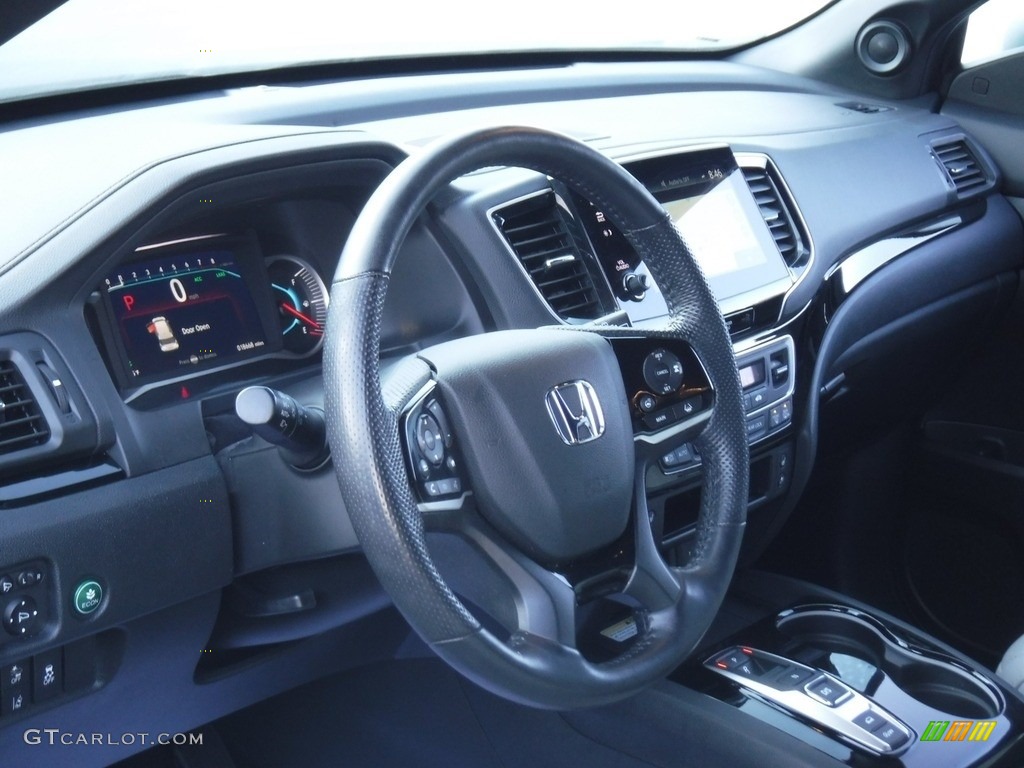 2021 Passport Elite AWD - Obsidian Blue Pearl / Black photo #26