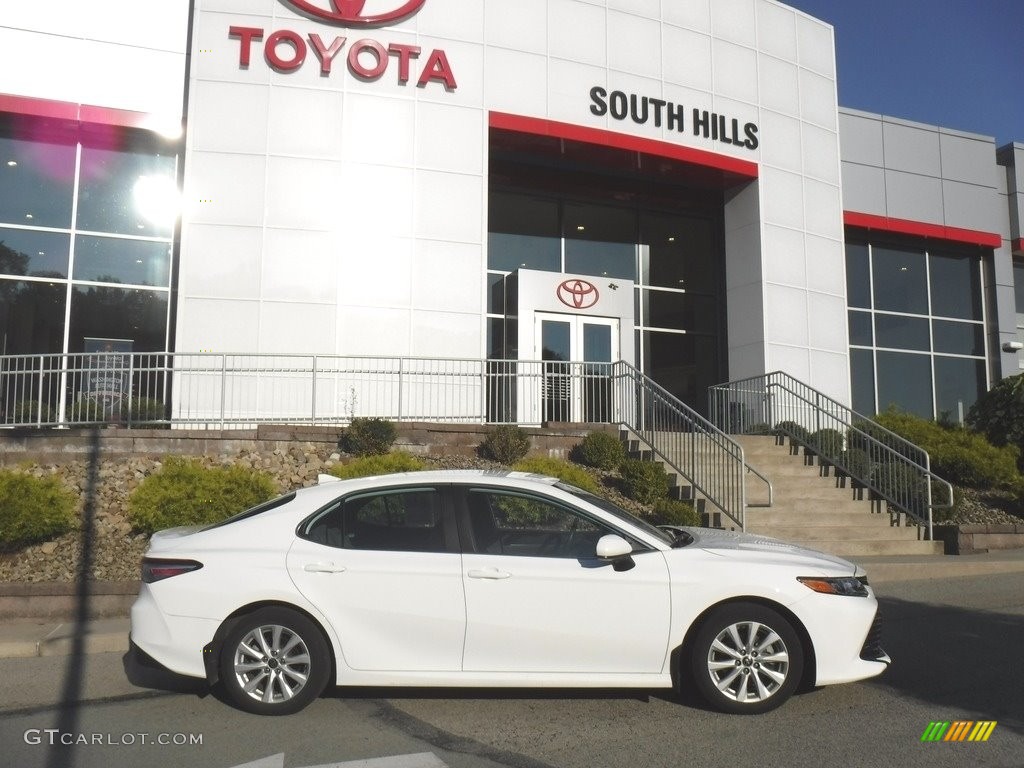 2020 Camry LE - Super White / Ash photo #2