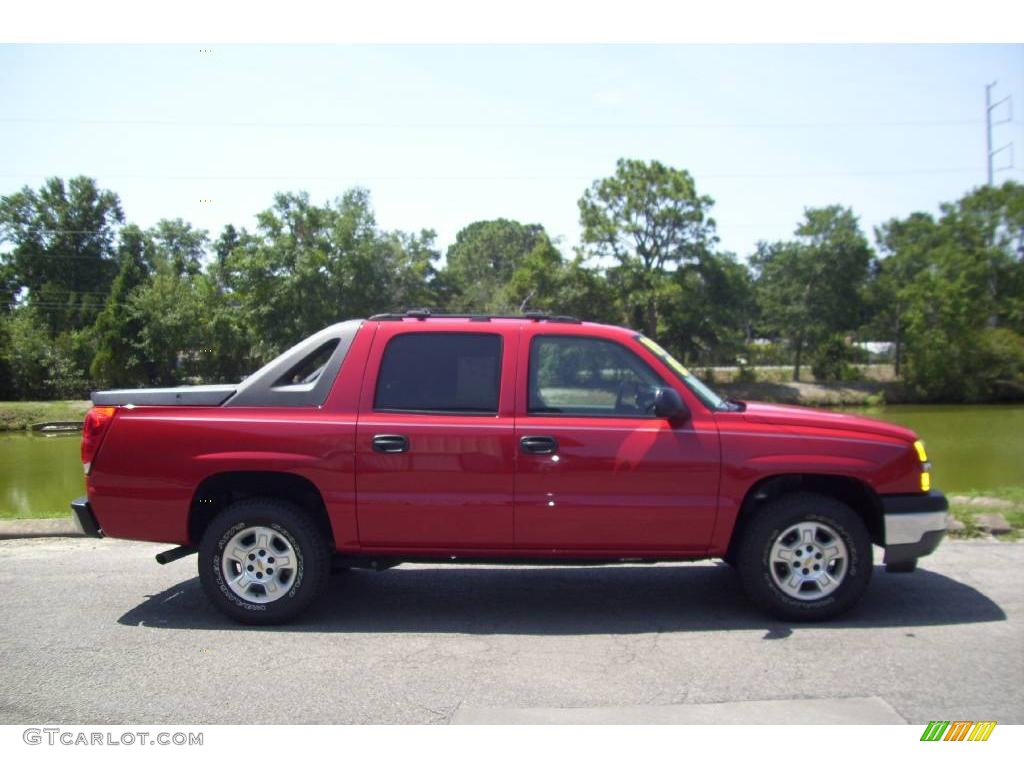 2005 Avalanche LS - Victory Red / Gray/Dark Charcoal photo #1