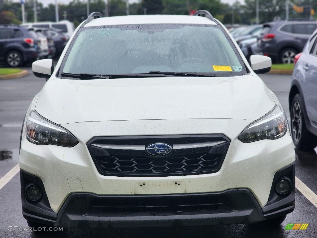 2019 Crosstrek 2.0i Premium - Crystal White Pearl / Black photo #2