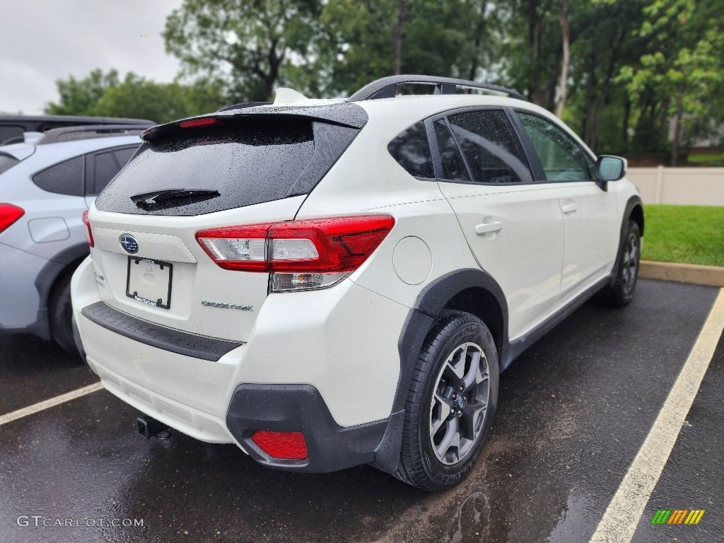 2019 Crosstrek 2.0i Premium - Crystal White Pearl / Black photo #3