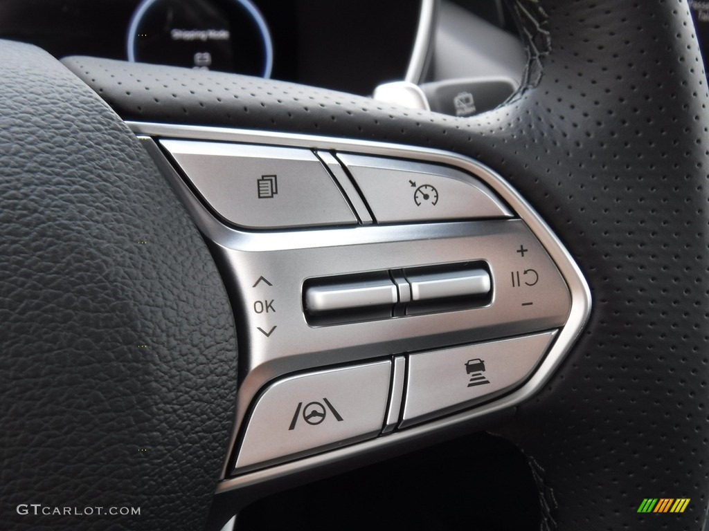 2023 Hyundai Santa Fe Calligraphy AWD Black Steering Wheel Photo #146577966