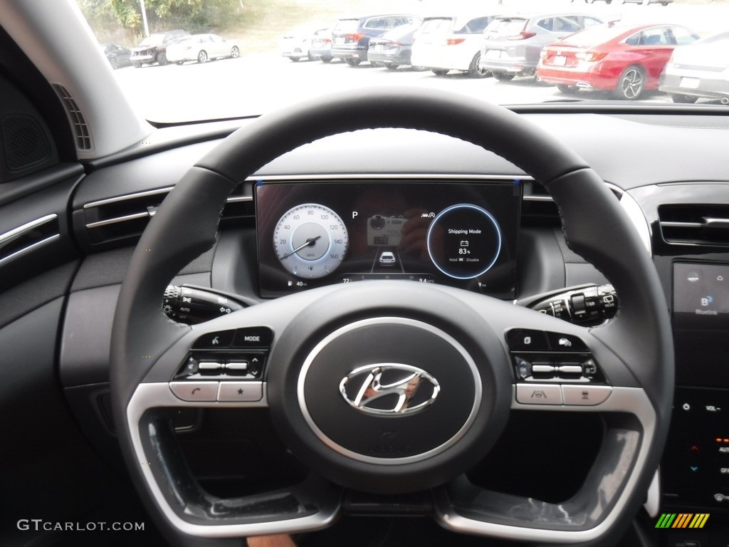 2024 Hyundai Tucson SEL AWD Black Steering Wheel Photo #146578488
