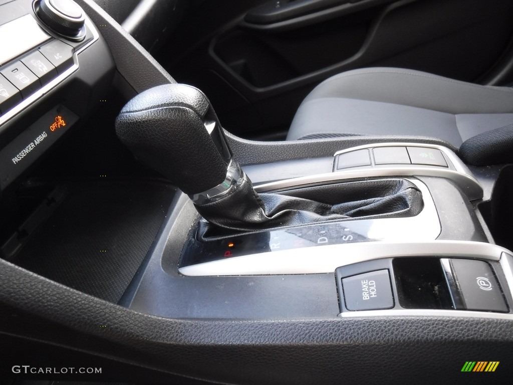 2018 Civic LX Sedan - Cosmic Blue Metallic / Gray photo #17