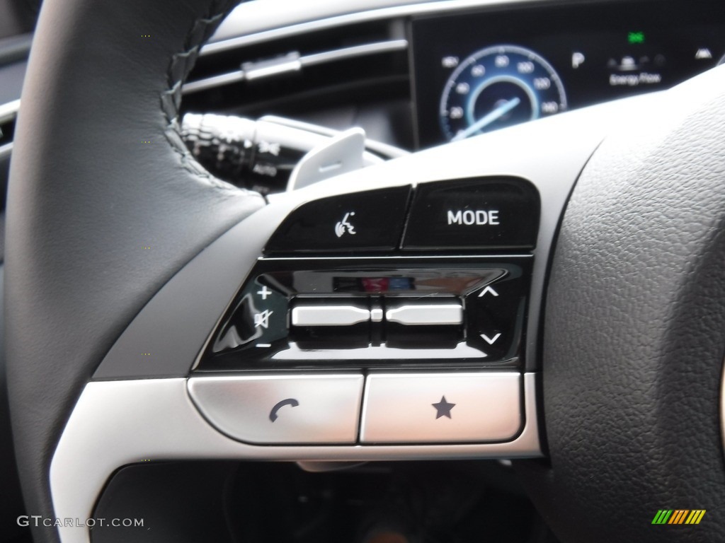 2023 Hyundai Tucson Limited Hybrid AWD Black Steering Wheel Photo #146578898
