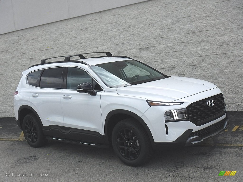 2023 Santa Fe XRT AWD - Serenity White Pearl / Black photo #1