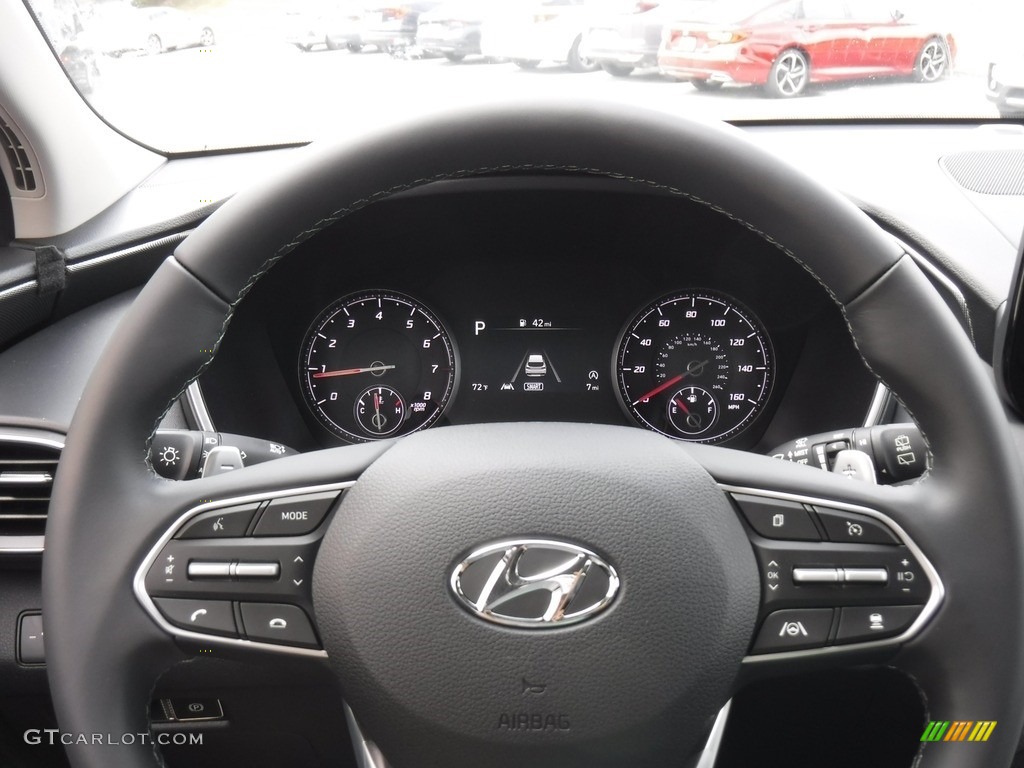2023 Hyundai Santa Fe XRT AWD Black Steering Wheel Photo #146579080