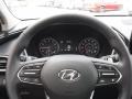 Black 2023 Hyundai Santa Fe XRT AWD Steering Wheel